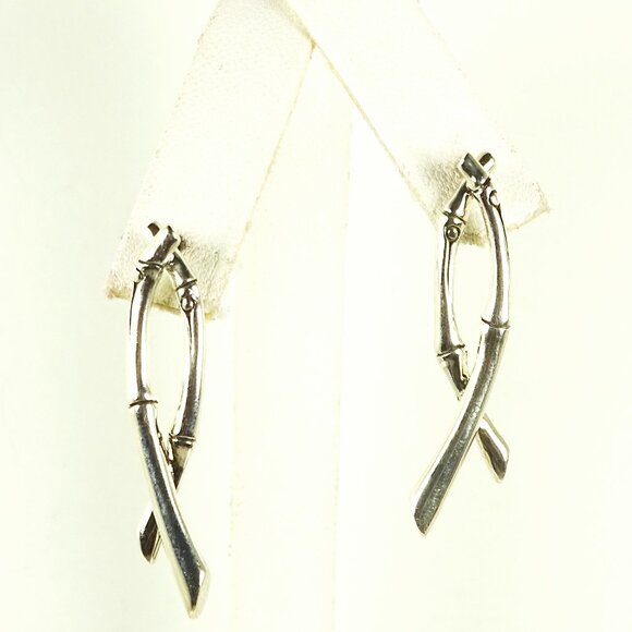 JOHN HARDY Bamboo Collection Sterling Silver Stud Earrings